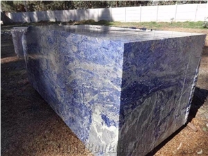Azul Bahia Granite Kitchen Islands Countertop