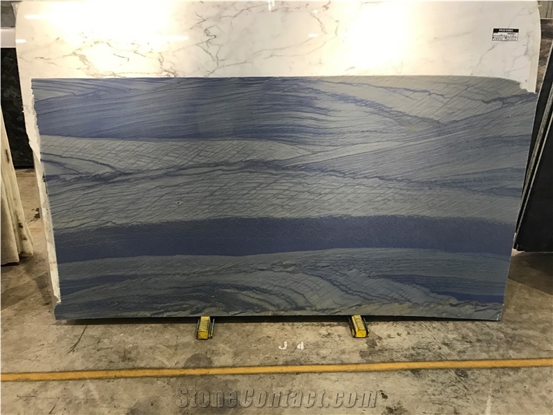 Azul Macaubas Quartzite Hotel Bathroom Wall Tile Cladding