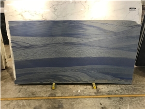 Azul Macaubas Quartzite Hotel Bathroom Wall Tile Cladding