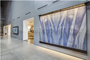 Azul Macaubas Quartzite Kitchen Islands Top