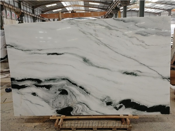 Panda White Marble Tabletop,Living Room Table
