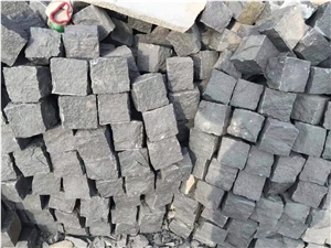 Black Basalt Cubes,Pavers,Natural Split Black Basalt Cubes,Pavers,Natural Split