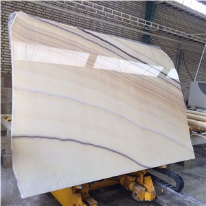 Lb Perfect Peach Onyx Slabs, Tiles