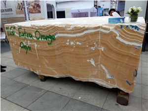 Lg Extra Orange Onyx Blocks