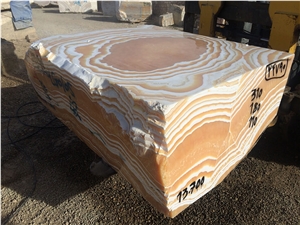 Lg Extra Orange Onyx Blocks