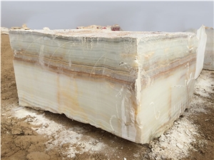 Tf White Onyx- Snow White Onyx Blocks from Own Quarry
