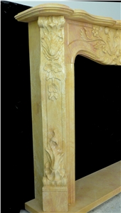 Marble Fireplace, Taihang Beige