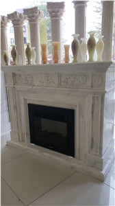 Marble Fireplace White Fireplace Decoration
