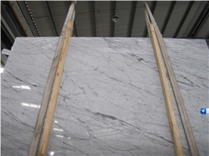Beautiful Natural Carara White Marble Slab