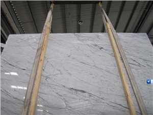 Beautiful Natural Carara White Marble Slab