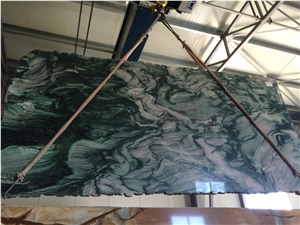 Beautiful Verde Green Lapponia Quartzite Slab