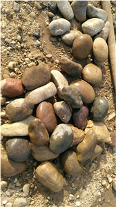 Garden Mixed Pebbles Walkway Pebbles