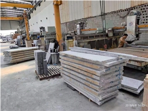 Light Grey Paving Stone G623 Granite Cube Stone