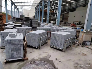 Light Grey Paving Stone G623 Granite Cube Stone