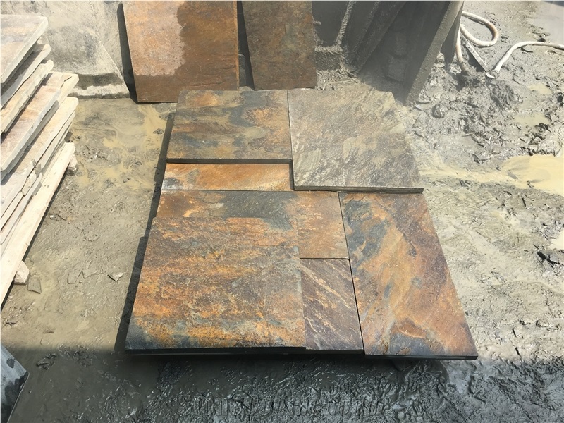 Rustic Natural Yellow Slate Culture Stone