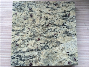Santa Cecilta Granite Slab Yellow Granite Tile