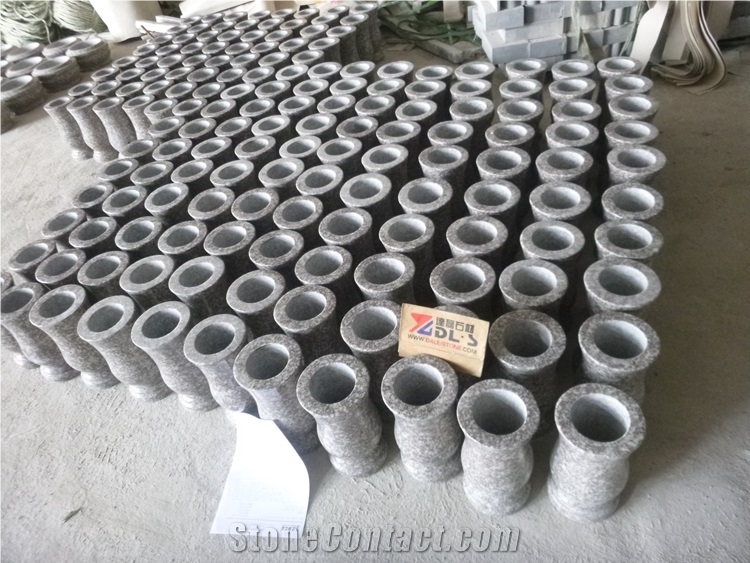 G664 Tombstone Flower Vase Holders Lantern