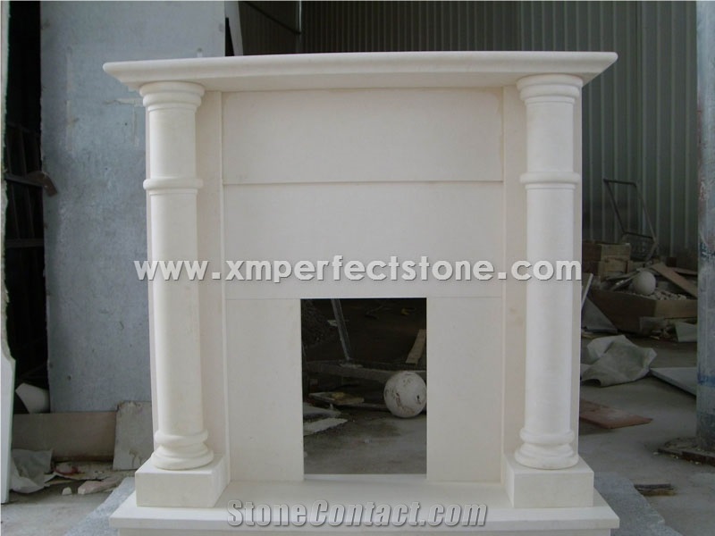 China Original Nature Stone Fireplaces