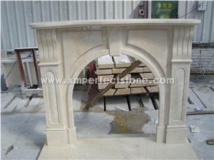 China Original Nature Stone Fireplaces