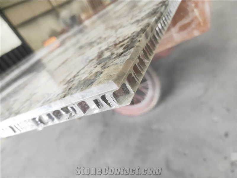 Luxury Marble Composited with Al-Honeycomb Panels