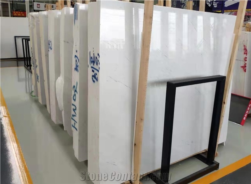 Polaris White Marble Slabs Cheap White Marble