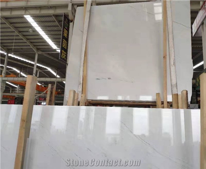 Polaris White Marble Slabs Cheap White Marble