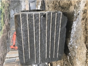 Black Galaxy Granite Blocks, India Black Granite