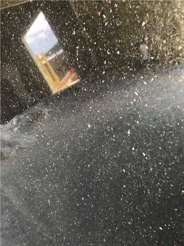 Black Galaxy Granite Slabs