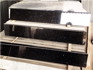 Black Galaxy Granite Steps & Stairs