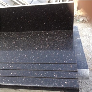 Black Galaxy Granite Steps & Stairs