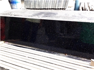 Black Galaxy Granite Steps & Stairs
