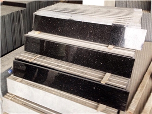 Black Galaxy Granite Steps & Stairs
