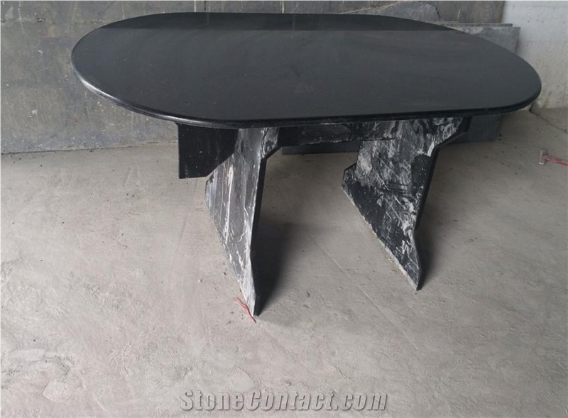 Black Galaxy Granite Table Top
