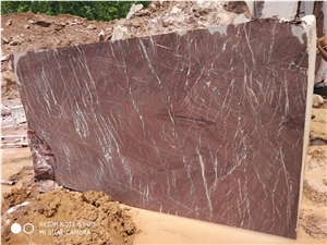 Indo Levanto Red Marble Block, India Red Marble