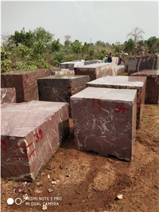 Indo Levanto Red Marble Block, India Red Marble
