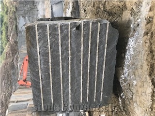 Jet Black Granite Blocks