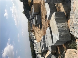 Jet Black Granite Blocks