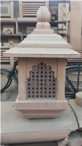 Jodhpur Pink Sandstone Lanterns