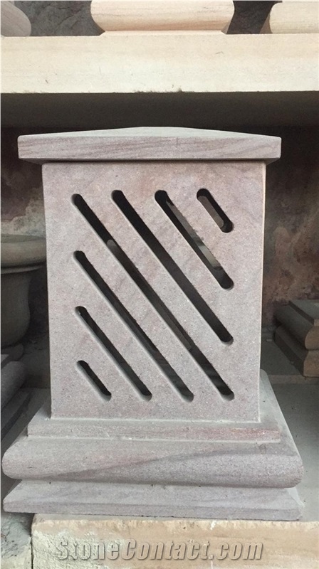 Jodhpur Pink Sandstone Lanterns