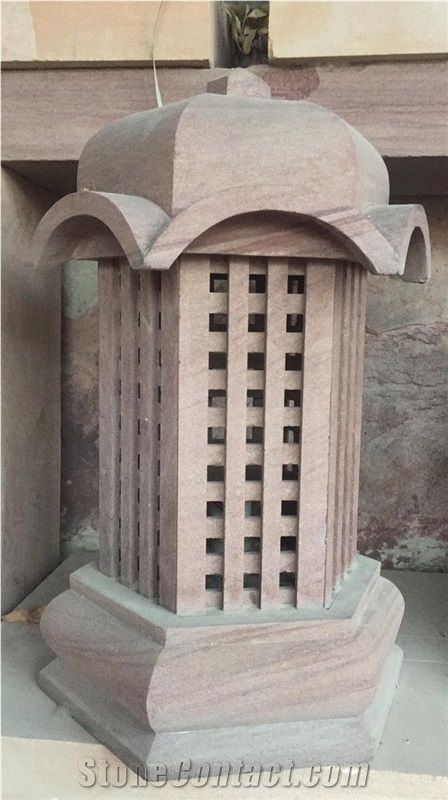 Jodhpur Pink Sandstone Lanterns