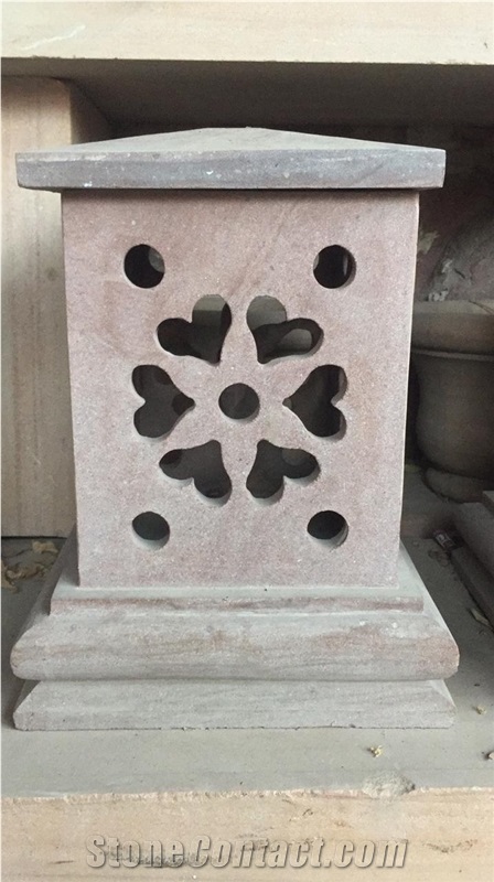 Jodhpur Pink Sandstone Lanterns