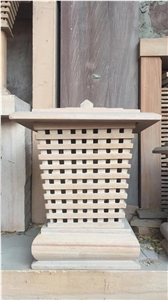 Jodhpur Pink Sandstone Lanterns