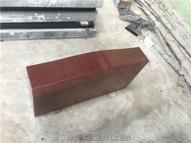 New Imperial Red Granite Headstone and Tombstone