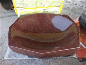 New Imperial Red Granite Sinks & Basins