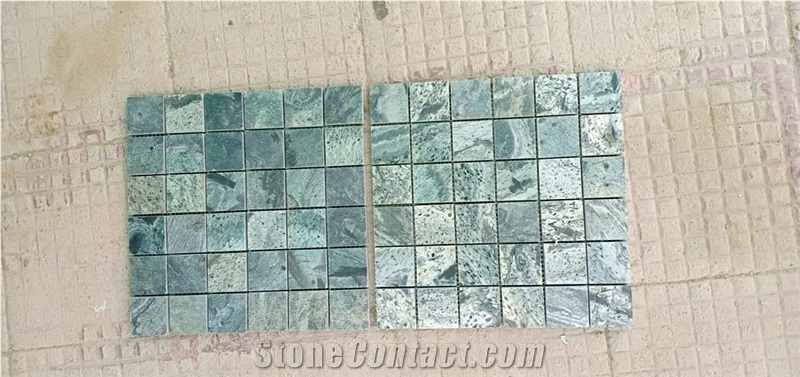 Rain Forest Green Marble Mosaic
