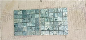 Rain Forest Green Marble Mosaic