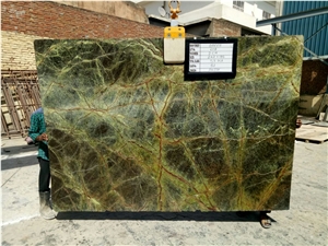 Rain-Forest Green Marble Slabs & Tiles