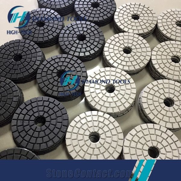 Buff and Shine Pads,Velcro Black Buffing Pads