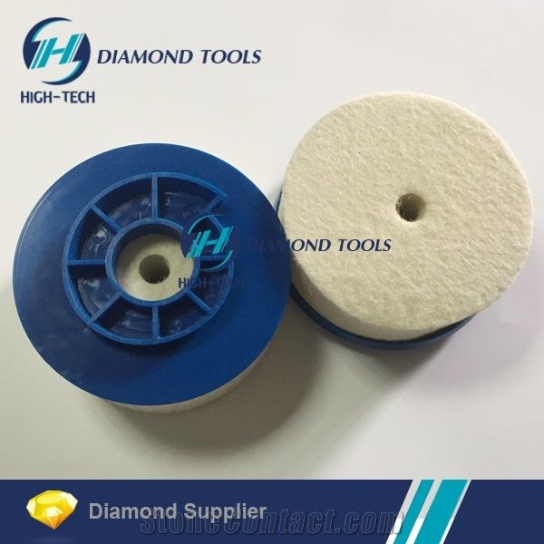Snail Lock Polishing Pad,Woll Buff Polishing Wheel