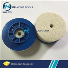 Snail Lock Polishing Pad,Woll Buff Polishing Wheel